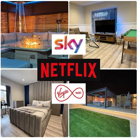 5 Bed Town House Within City Centre And Sleeps Up To 11 With Sky And Netflix Бірмінгем Екстер'єр фото